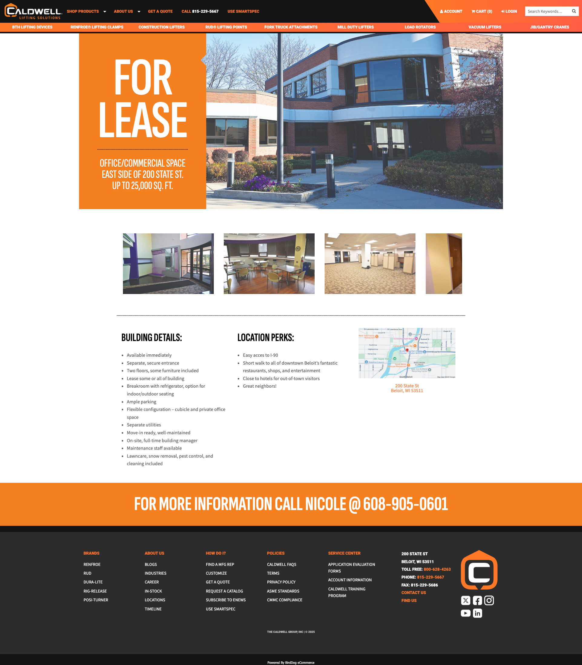 ForLease property listing